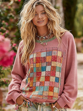 Sweatshirt Femme Imprimé floral bohème